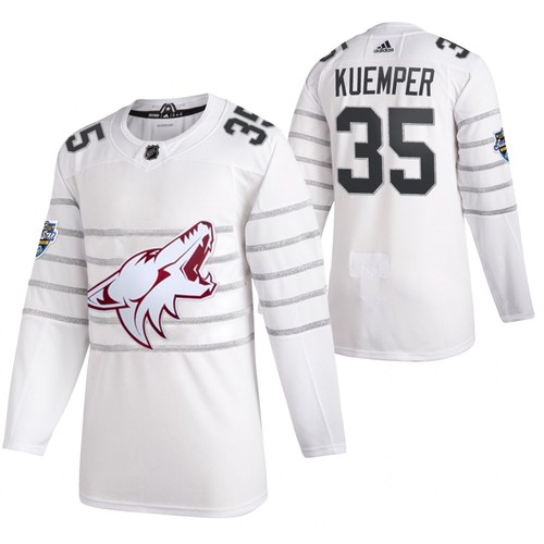 2020 NHL All Star Arizona Coyotes Trikot Darcy Kuemper Weiß